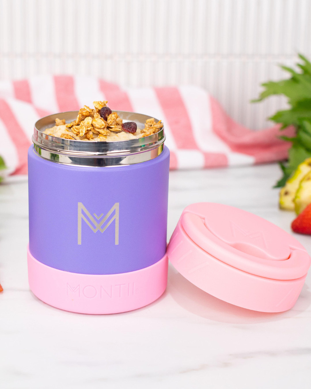 MontiiCo | Insulated Food Jar - Grape