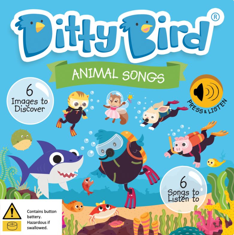 Ditty Bird Animal Songs Book