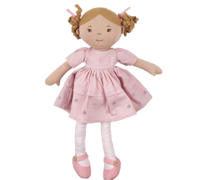 Amelia Linen Doll