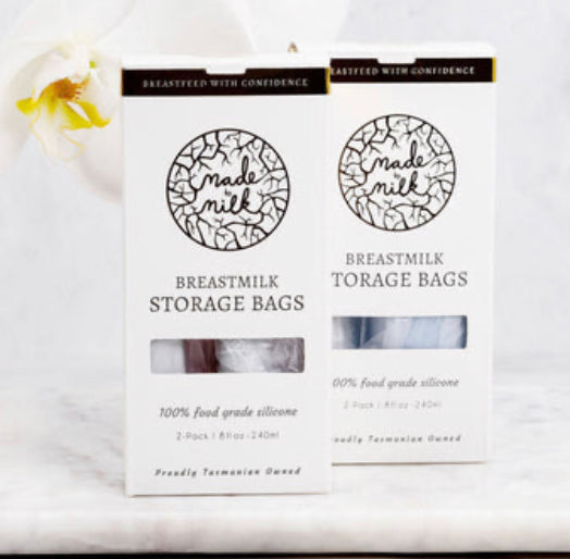 Reusable Breastmilk Storage Bags 2pk